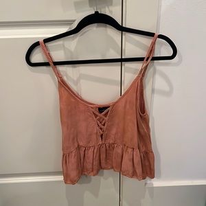 Cute cropped boutique top